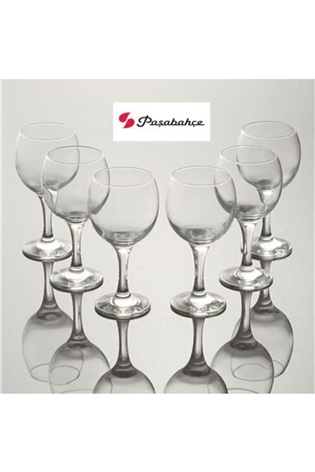 Paşabahçe Bistro Su Bardağı Şeffaf 6lı 44411 444116