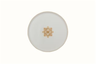 Porland Arabesque Desen1 Düz Tabak 21cm