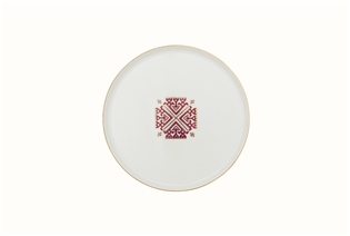 Porland Arabesque Desen6 Düz Tabak 21cm