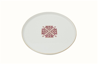 Porland Arabesque Desen6 Düz Tabak 21cm