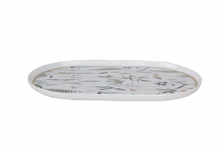 Porland Botanical Kayık Tabak 32cm