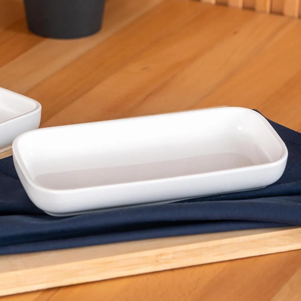 Acar Pure Royal Dikdörtgen Kayık Tabak - 34x17 cm  05408