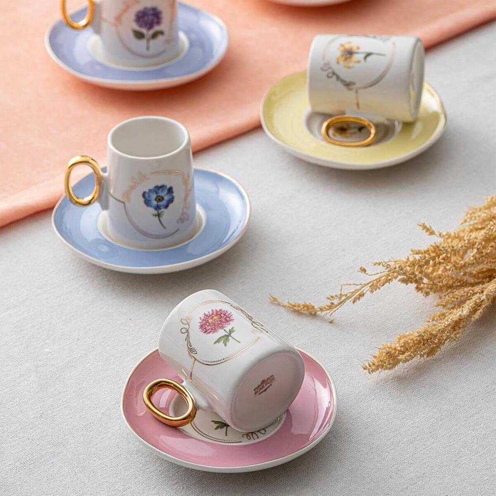 Acar Rachel 6 lı Kahve Fincan Takımı MXG-06049