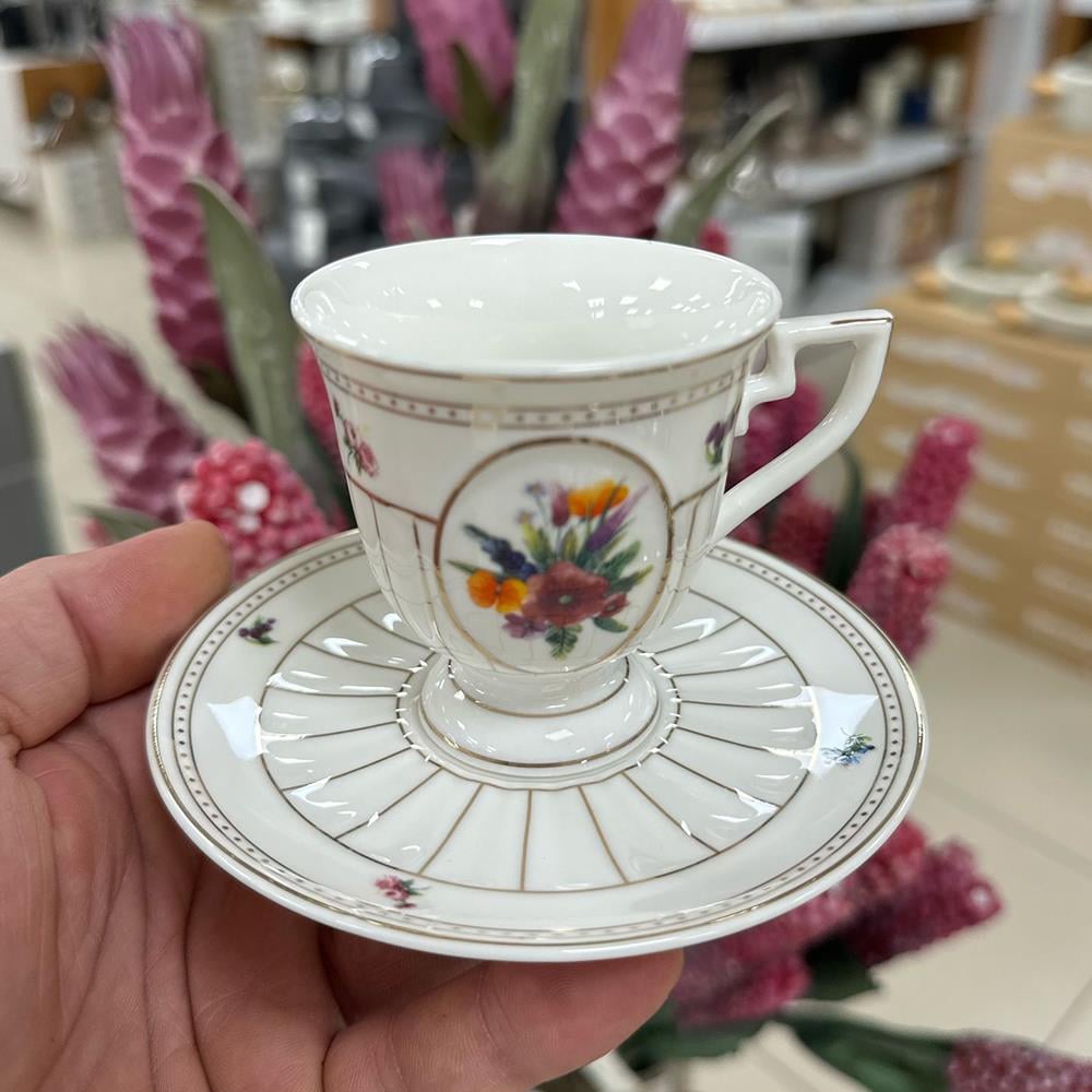 Acar Shirley Porselen Kahve Fincan Takımı 6 lı SYT-06050