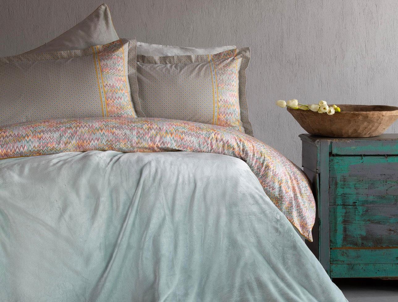 Apricitas Çift Kişilik My Touch Nevresim Takımı Hılly Green - Nevresım