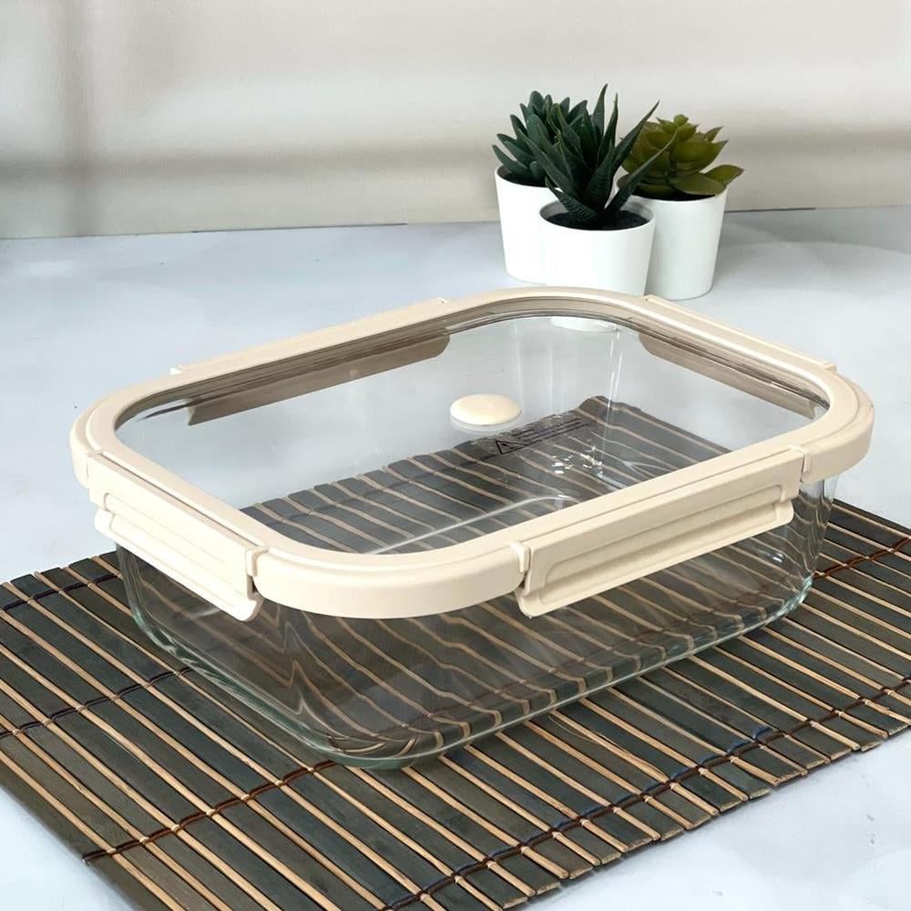 Arow Kilitli Cam Saklama Kabı 2800 ml 4260