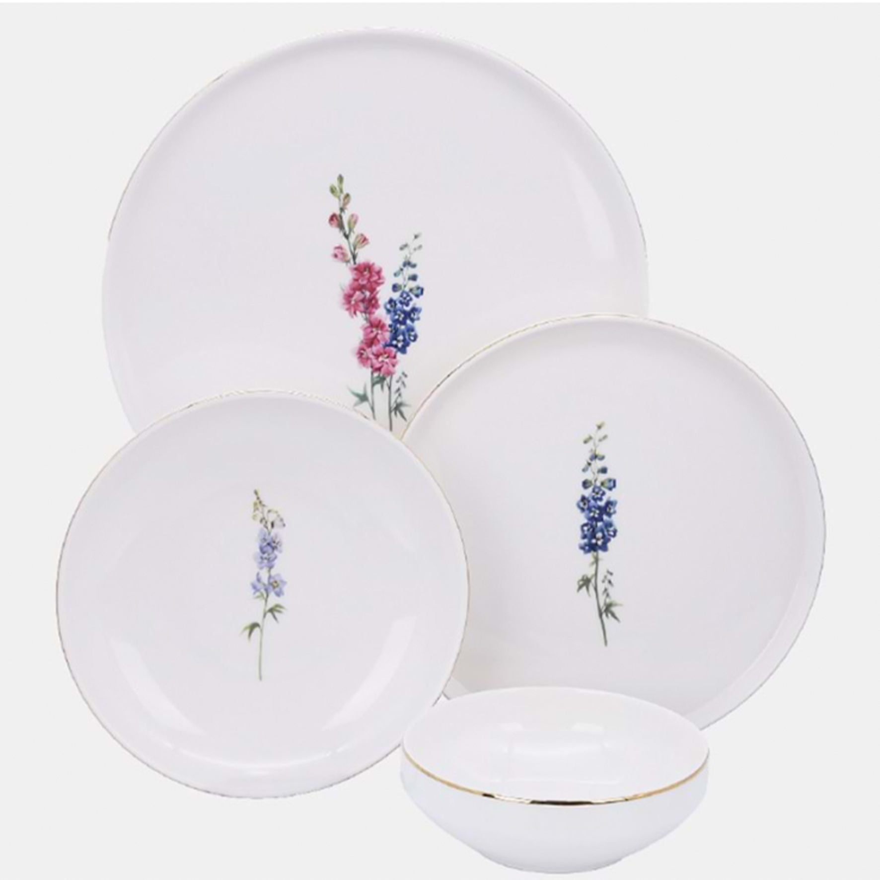 Arow Pink&More 24 Parça 6 Kişilik Yemek Takımı TR3170