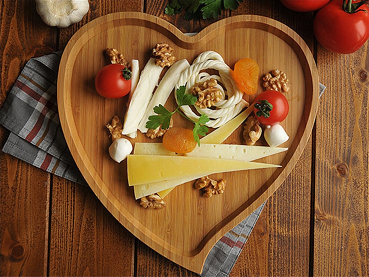 Bambum Amor Kalp Tepsi Büyük