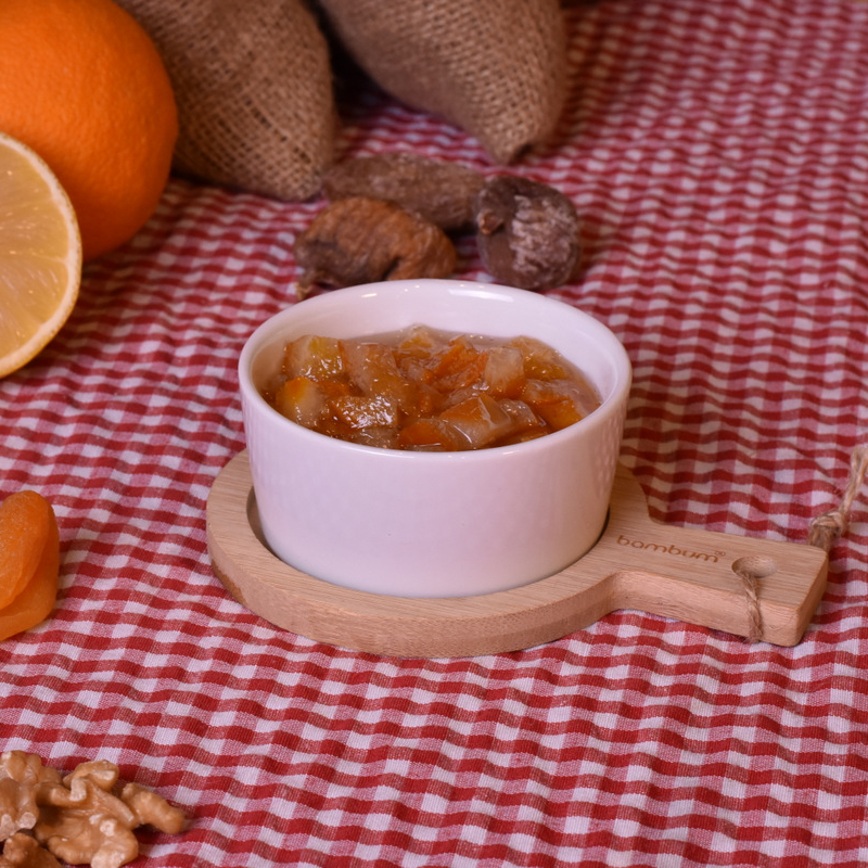 Bamum Dumitra Bambulu Porselen Sosluk B1558