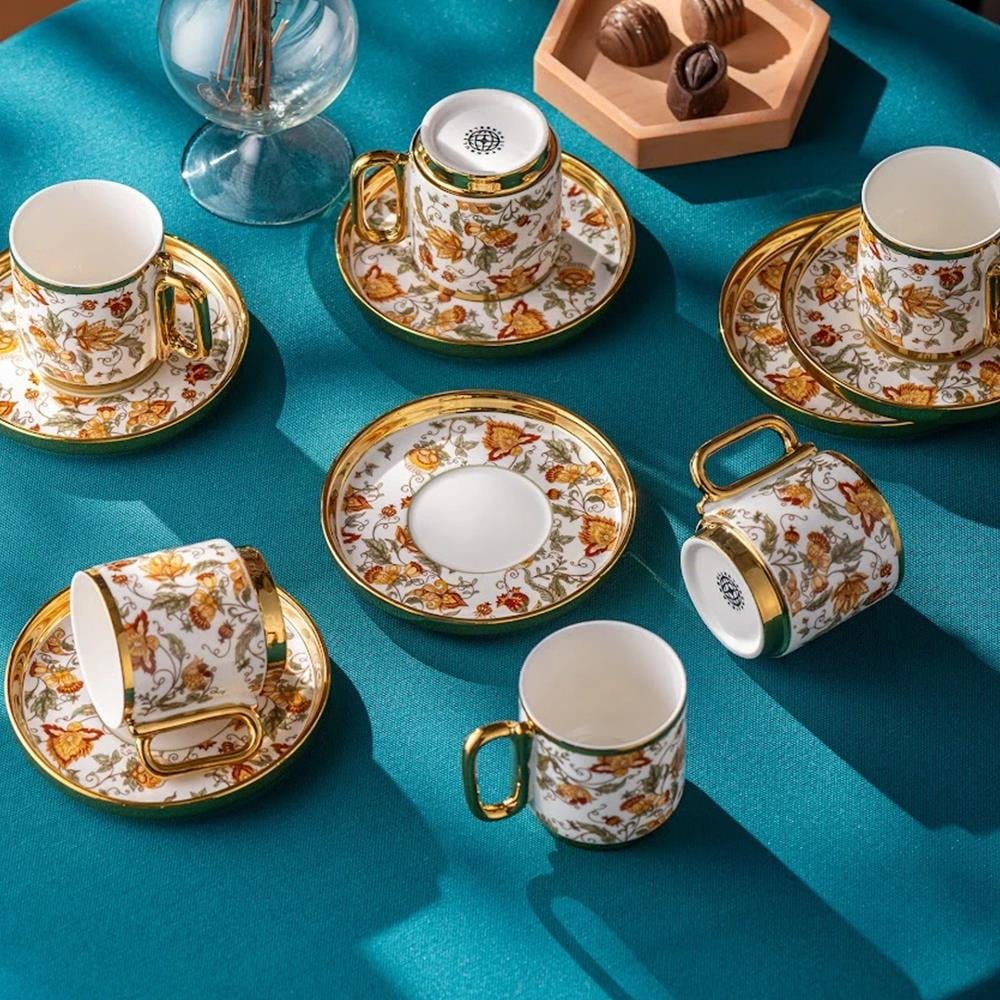 Emsan  Dolmabahçe 6 Kişilik Kahve Fincan Takımı