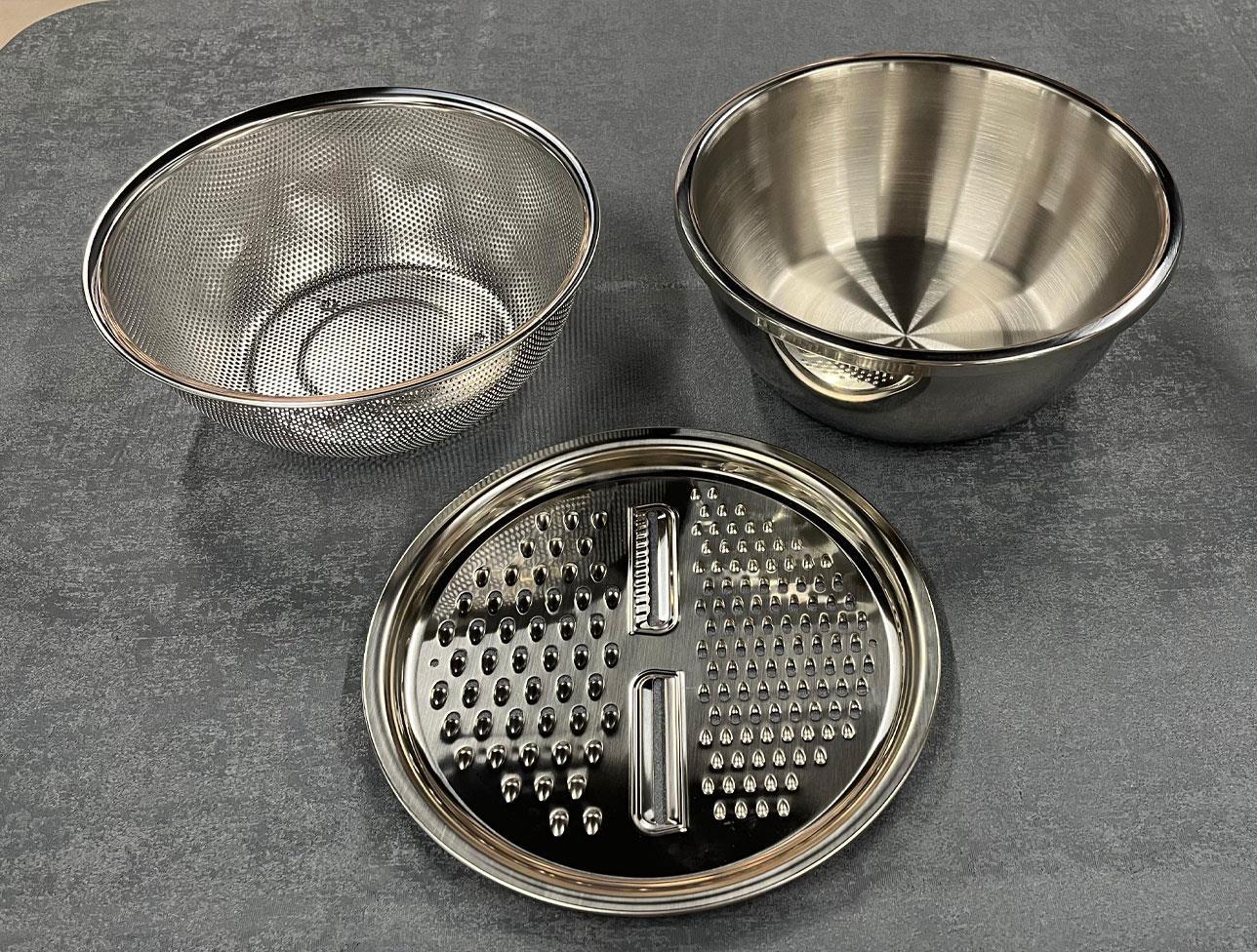 Emsan Steel 3 Parça 20 cm Çok Amaçlı Süzgeç