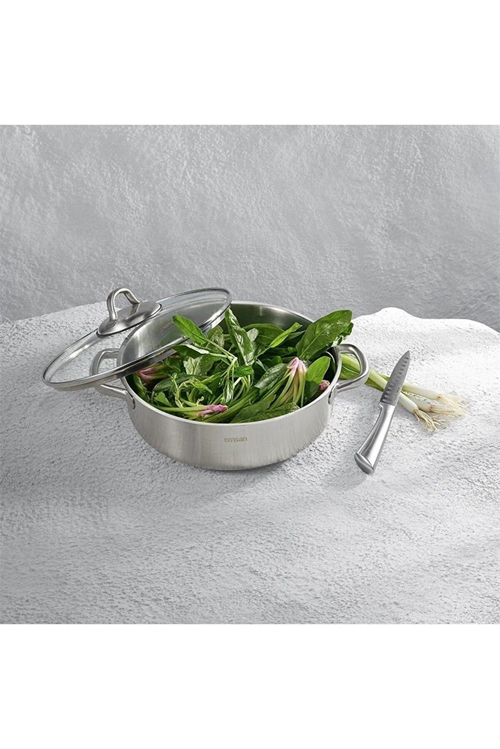 Emsan Steel Force Karnıyarık Tencere 24 cm