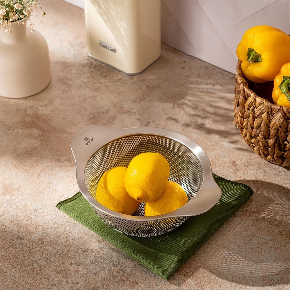 Emsan Stell Luxe Süzgeç Small 18 cm