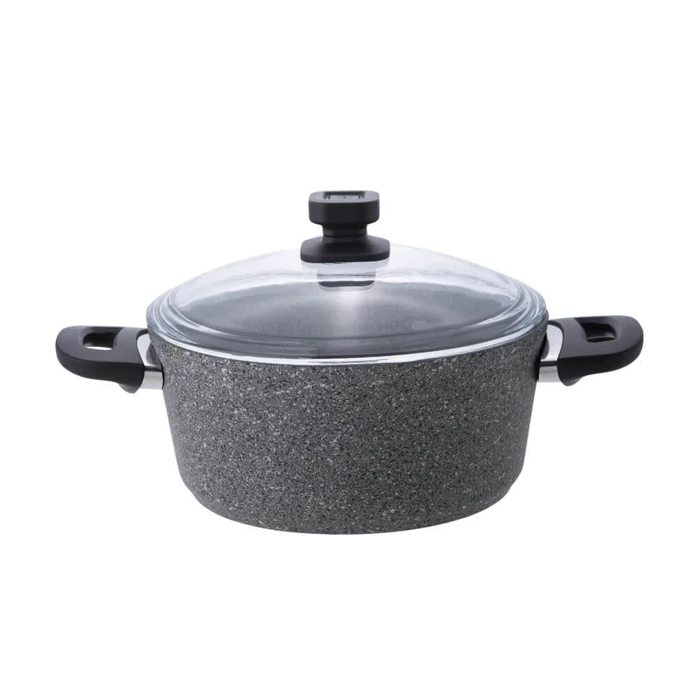 Emsan Titanium Granit Derin Tencere 20 cm