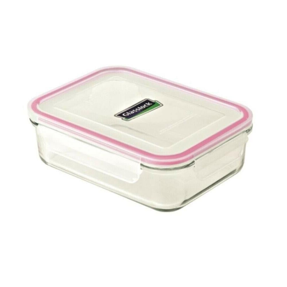 Glasslock Dikdörtgen Cam Saklama Kabı 1000 ml