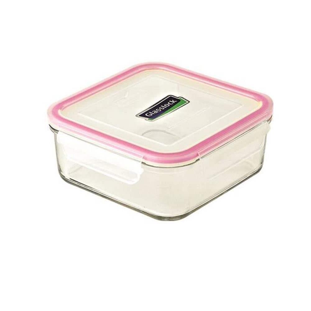 Glasslock Kare Cam Saklama Kabı 490 Ml