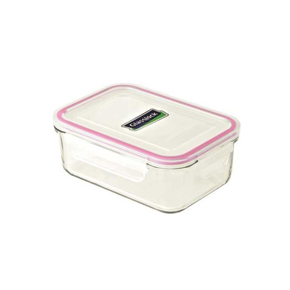 Glasslock Konik Dikdörtgen Cam Saklama Kabı 480 Ml