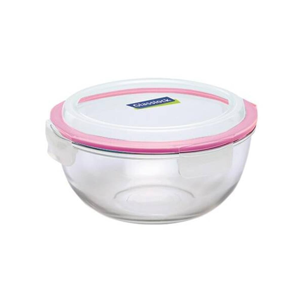 Glasslock Yuvarlak Cam Saklama Kabı 2000 Ml