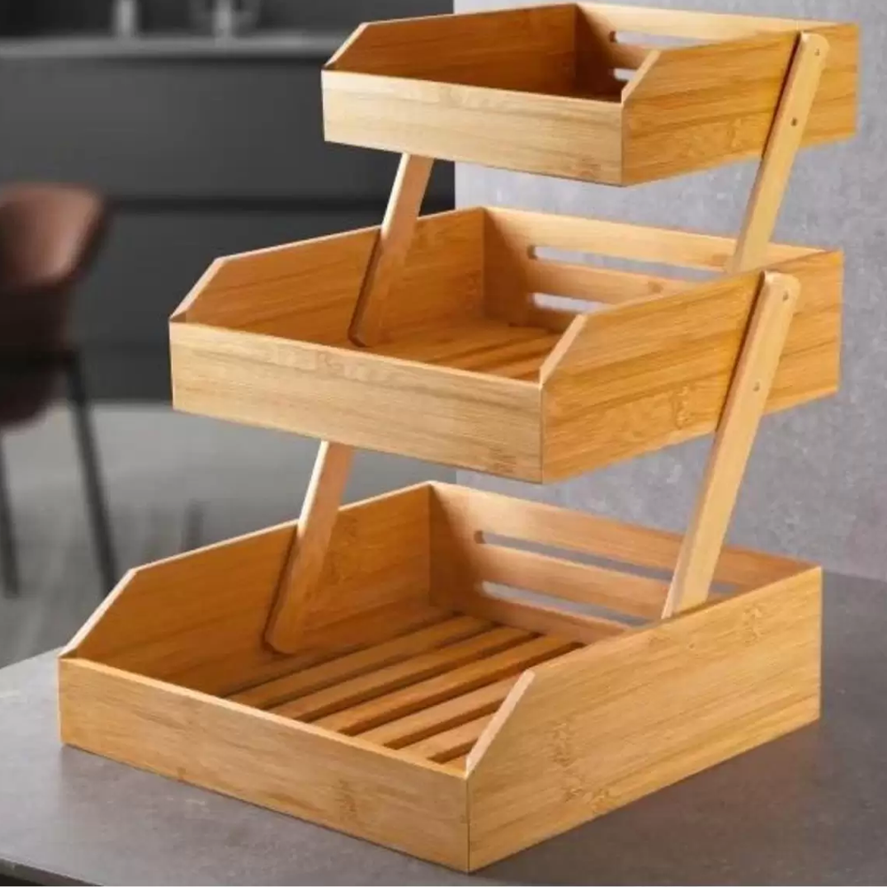 Gönül Bambu Stand 3 Katlı G3763