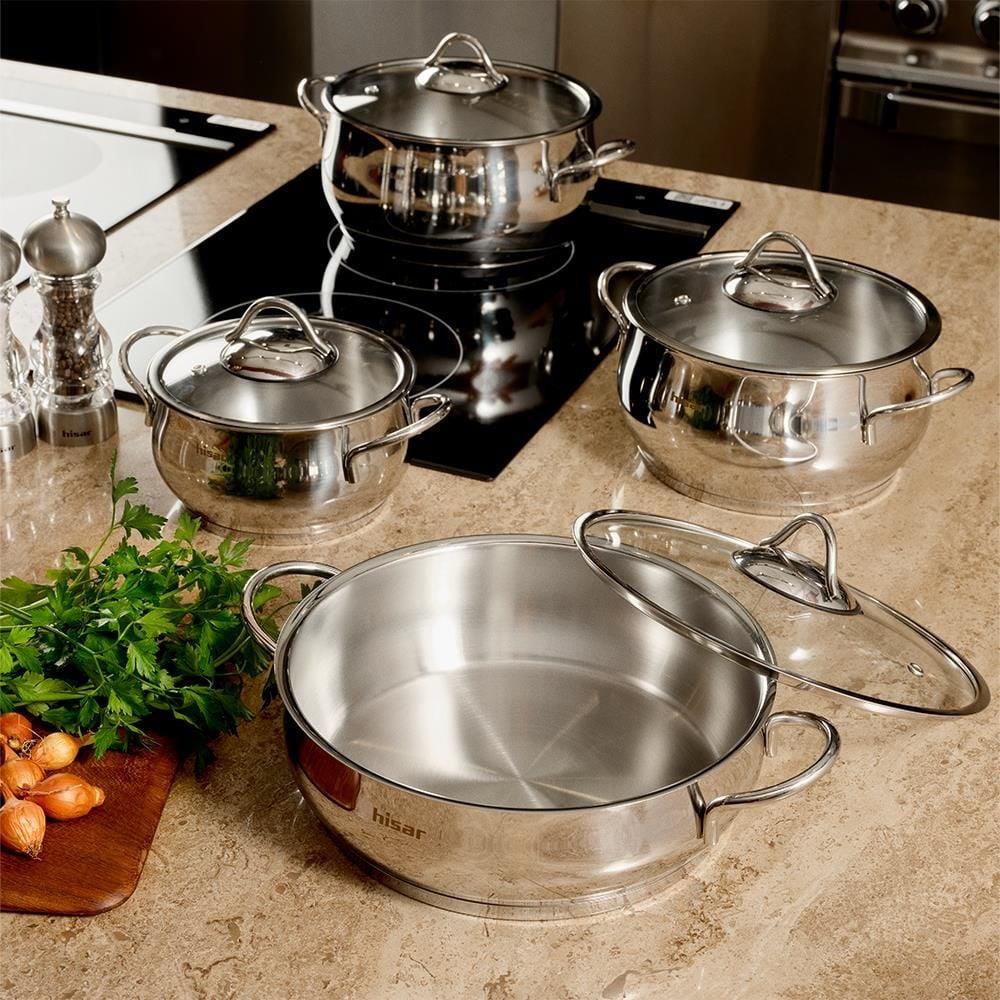 Hisar Pera Tencere Seti 8 Parça