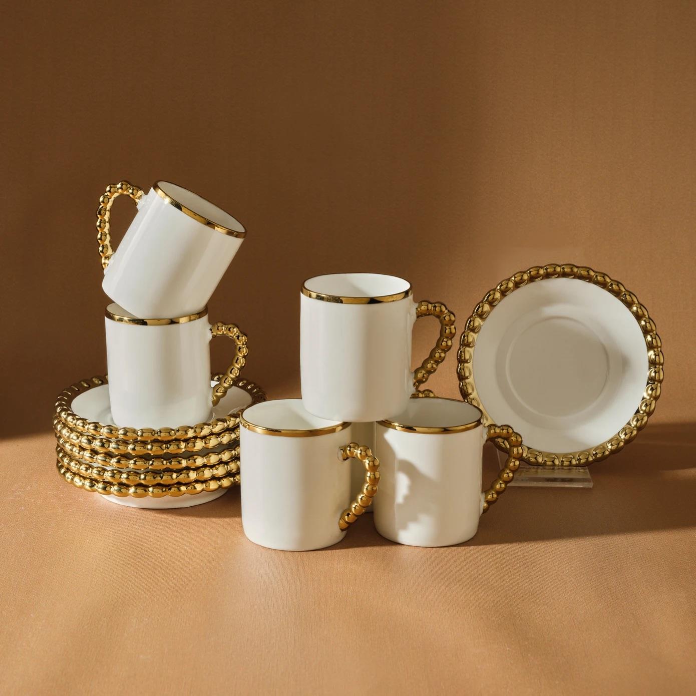 Karaca Boncuk 6 Kişilik Kahve Fincan Takımı 80 ml