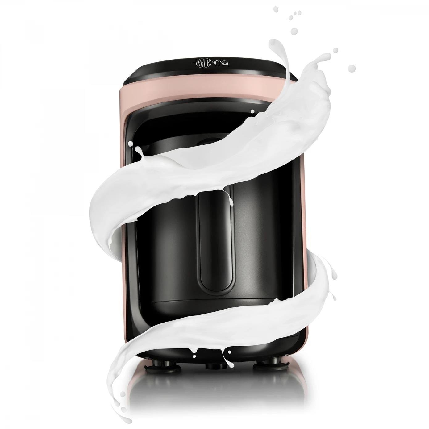 Karaca Hatır Hüps Aroma Sütlü Türk Kahve Makinesi Pearl Pink