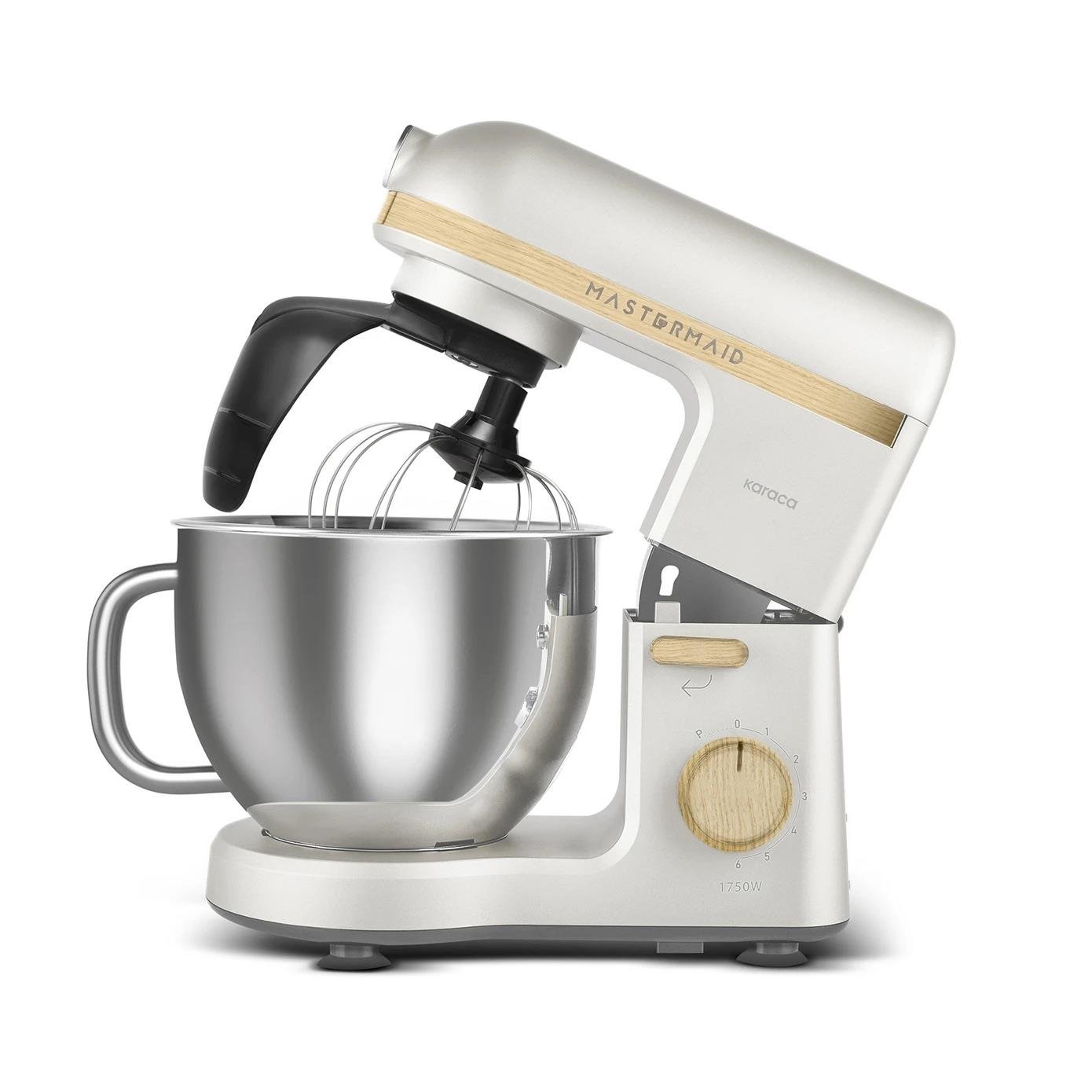 Karaca Mastermaid Chef Pro Çift Kollu Hamur Yoğurma Makinesi Wood Craft 1750W 5L