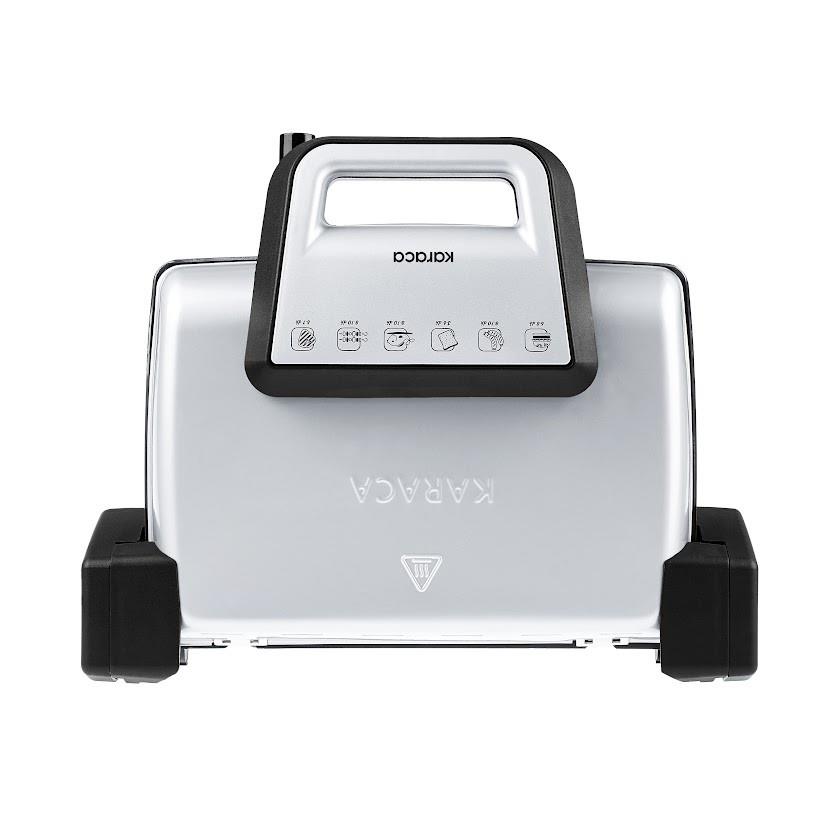 Karaca Pearl Whıte Granit Izgara ve Tost Makinesi 1800w 6 Dilim Kapasiteli