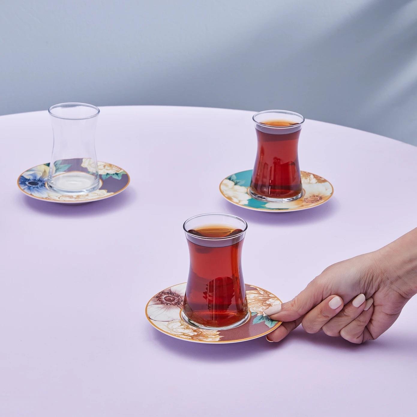 Karaca Serra 12 Parça 6 Kişilik Çay Seti