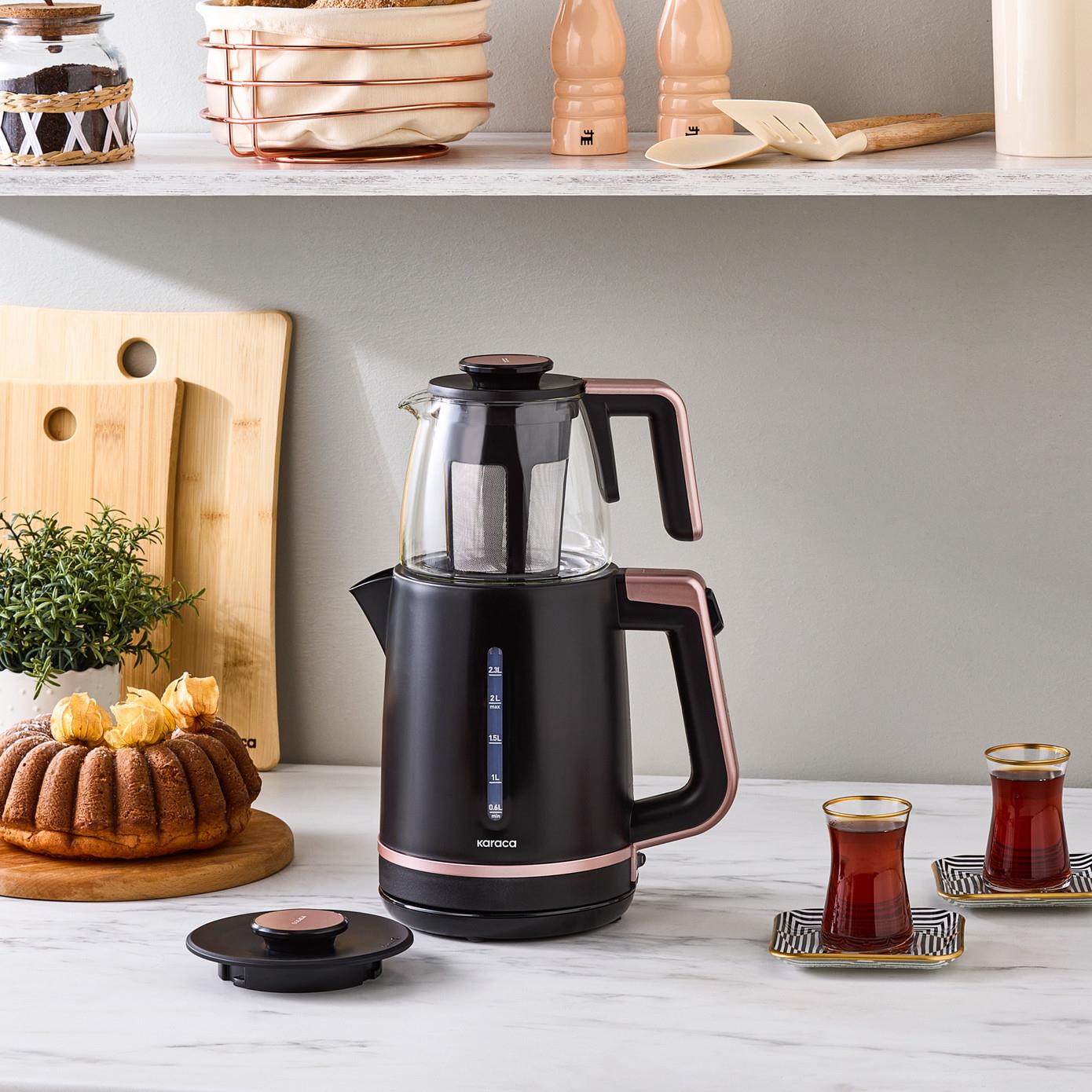 Karaca Tea Grande XL Çay Makinesi Rosegold