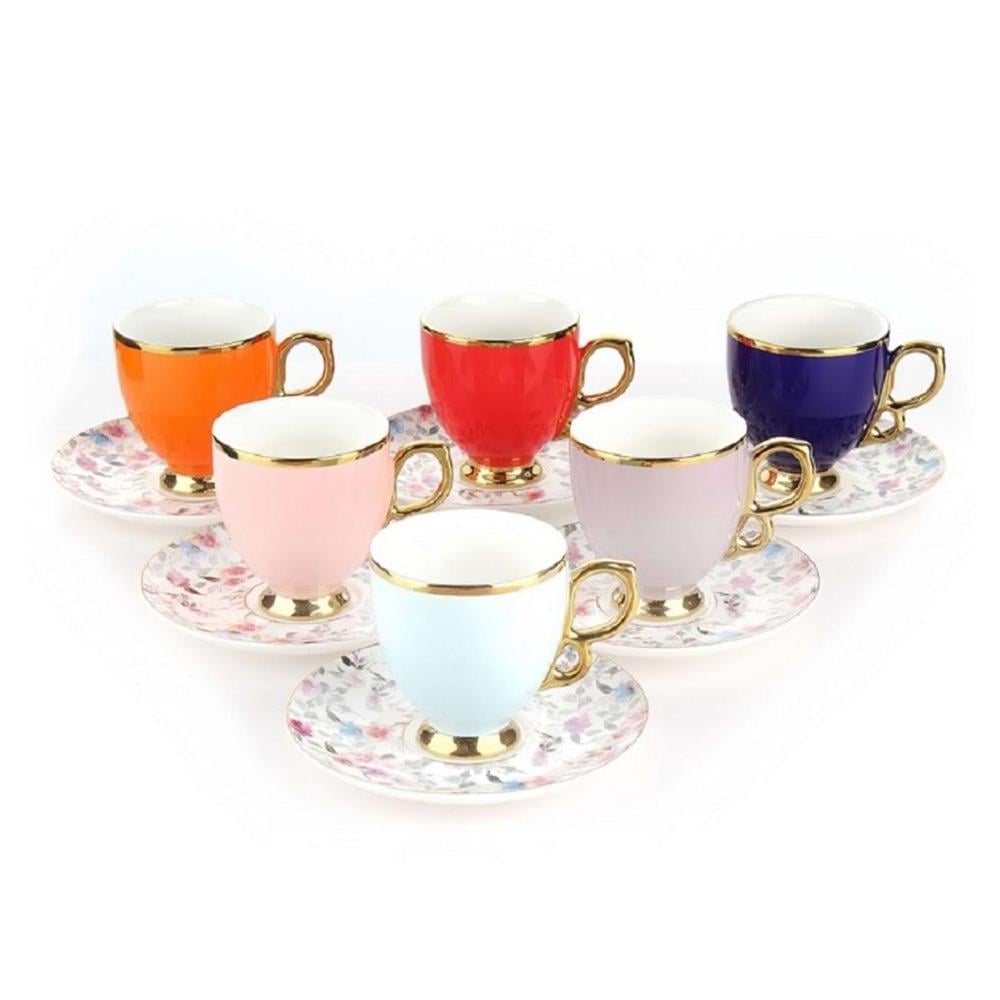 Mien Flower 6 Kişilik Fincan Takımı 0361
