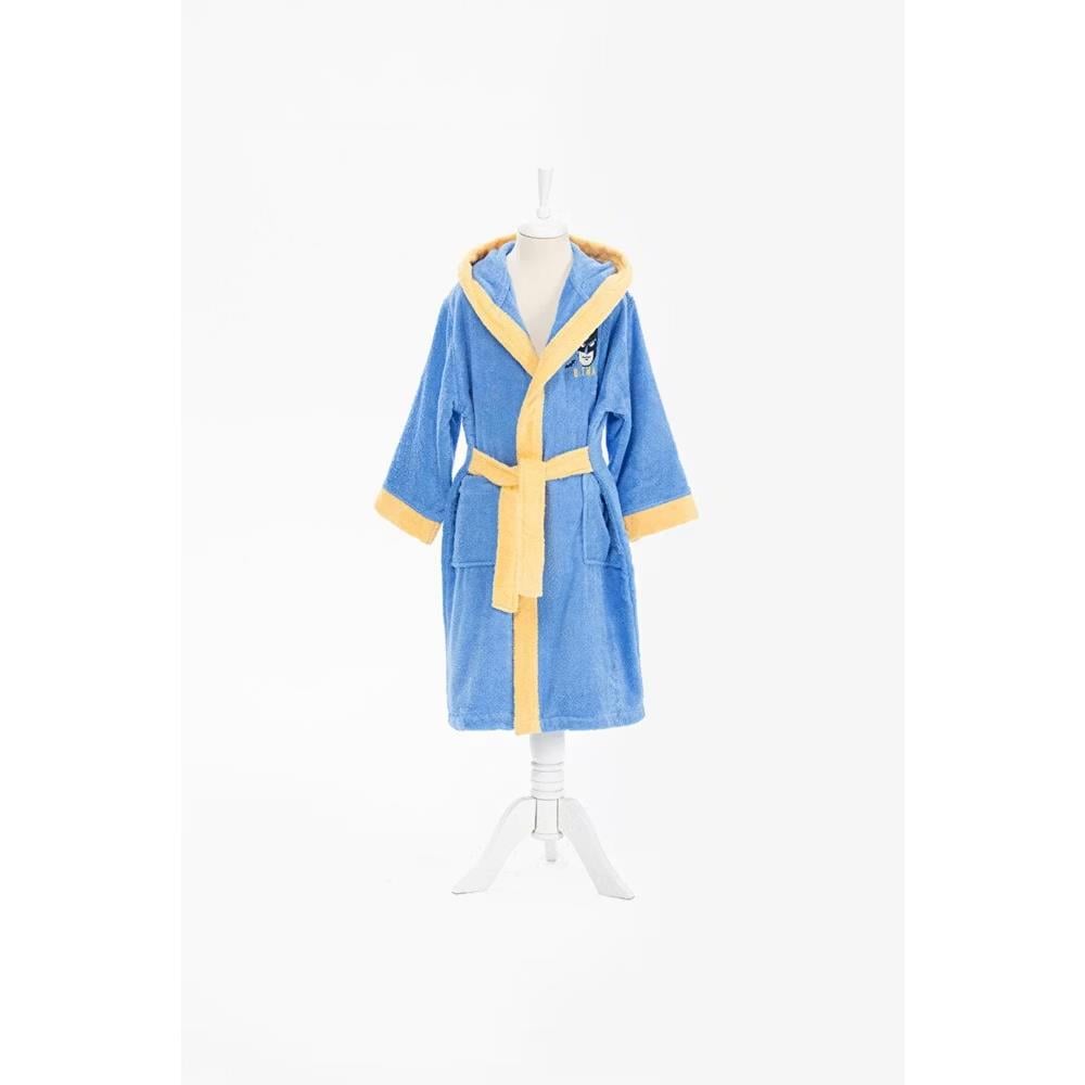 Özdilek Batman Gotham City Lisanslı Kapüşonlu Çocuk Bornozu 9/10 Yaş