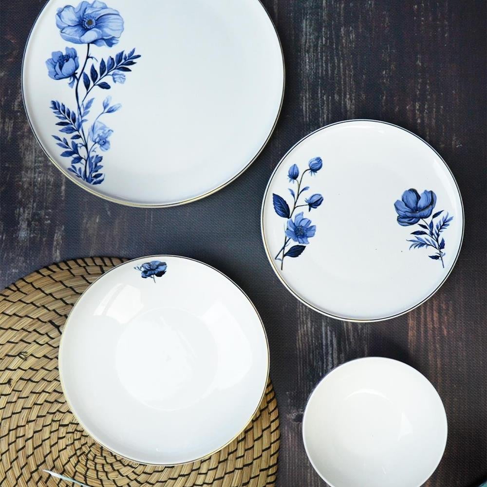 Paçi Clodia 24 Parça 6 Kişilik Çiçekli Yemek Takımı 800471