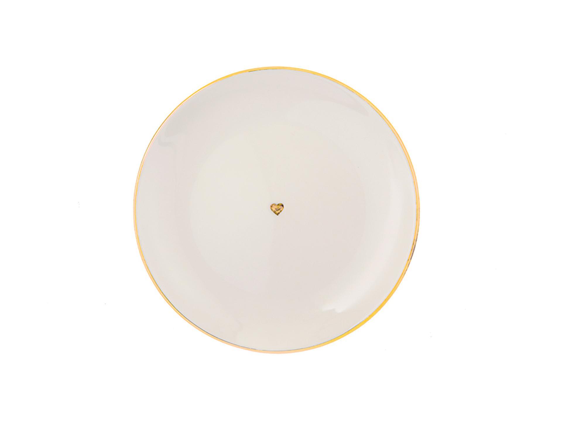 Porland Date Desen1 Düz Tabak 17cm