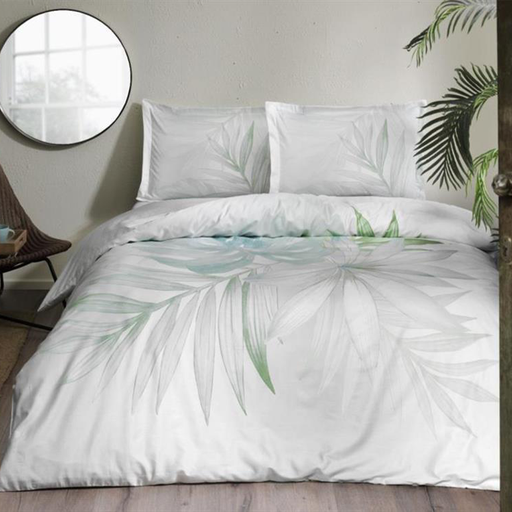 Taç Nevresim Takımı Ck Saten Orlando Yeşil