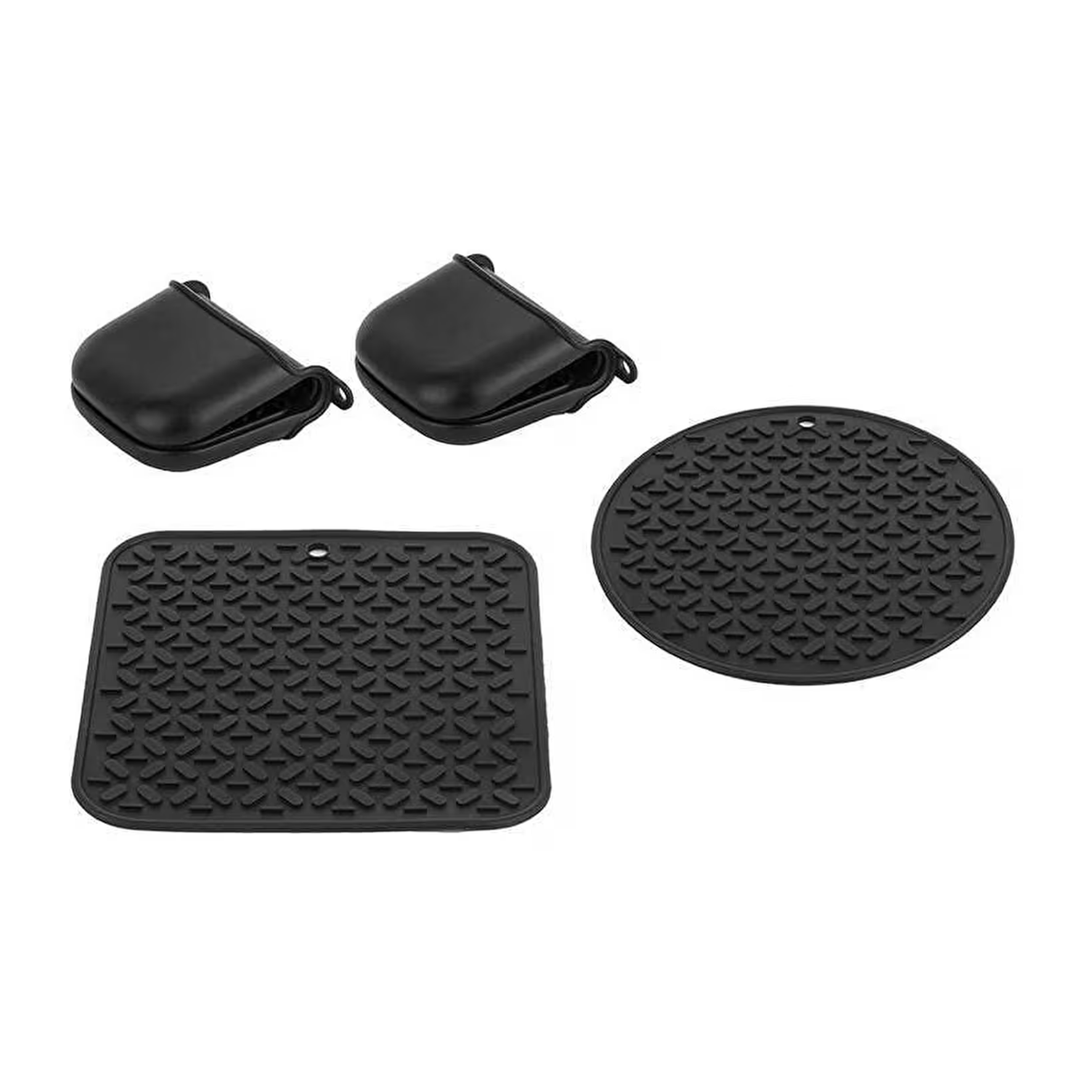 Tantitoni Silikon Füme 4 Parça Nihale Tutamaç Seti 048-12