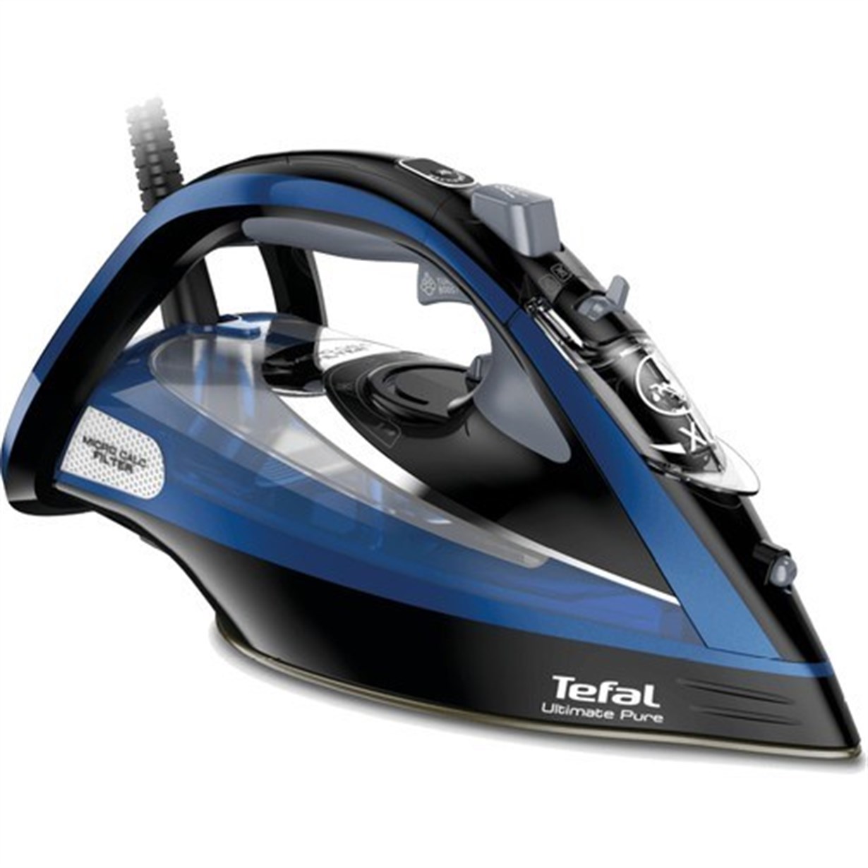 Tefal FV9848 Ultimate Pure Kireç Avcısı 3200 Watt Buharlı Ütü Mavi - Siyah