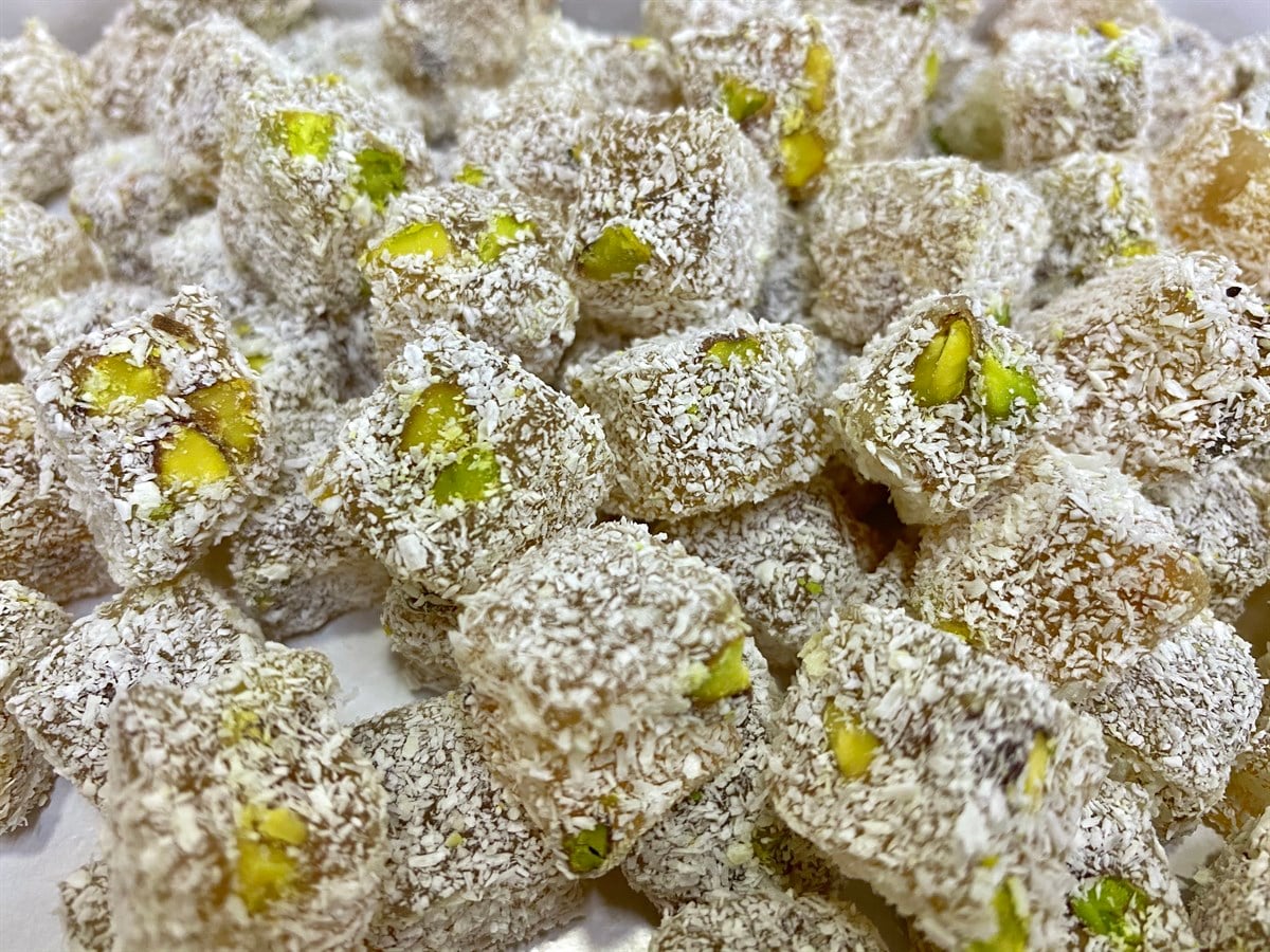 Çifte Kavrulmuş Fıstıklı Lokum 500gr