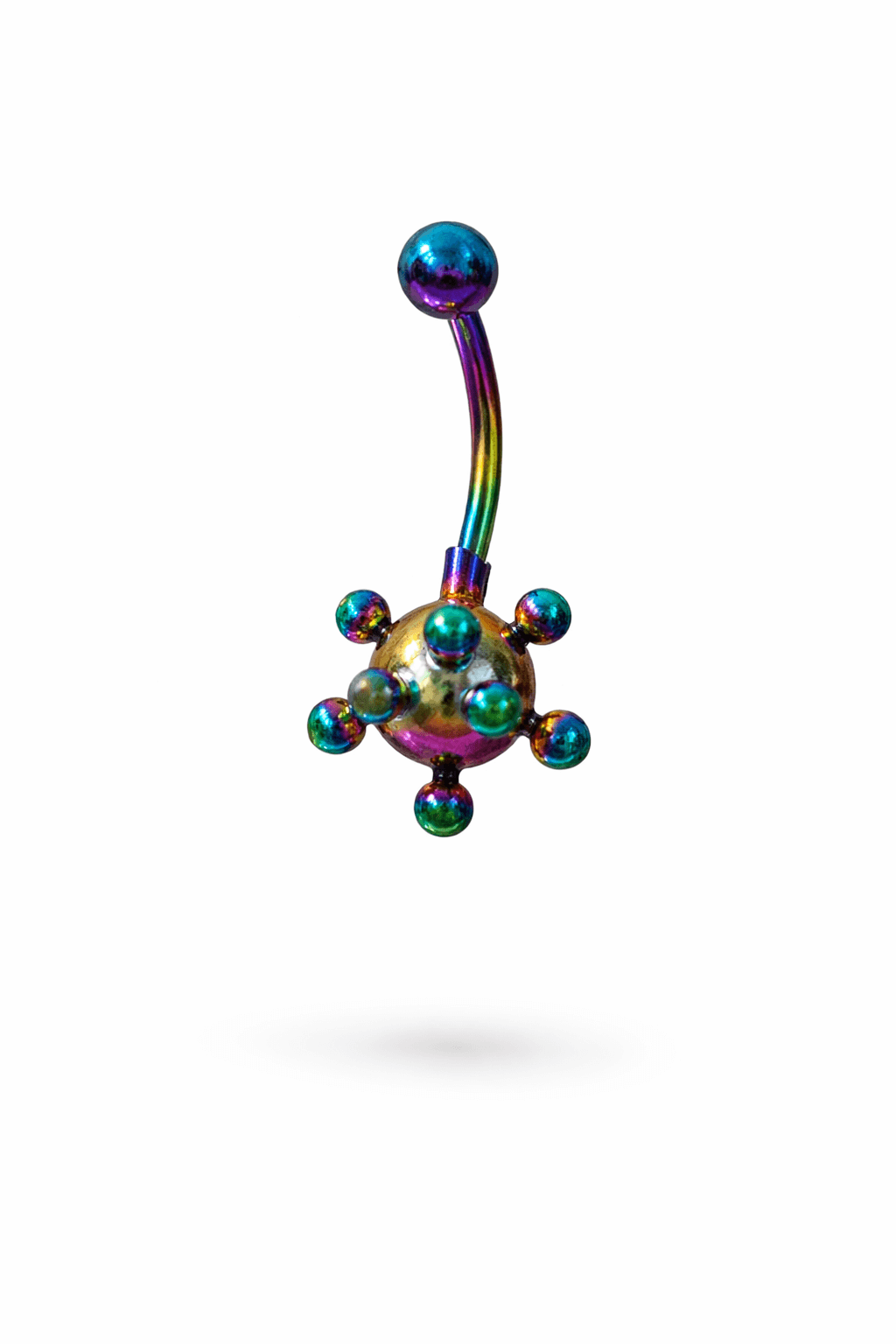 Cerrahi Çelik Kaktüs Göbek Piercing