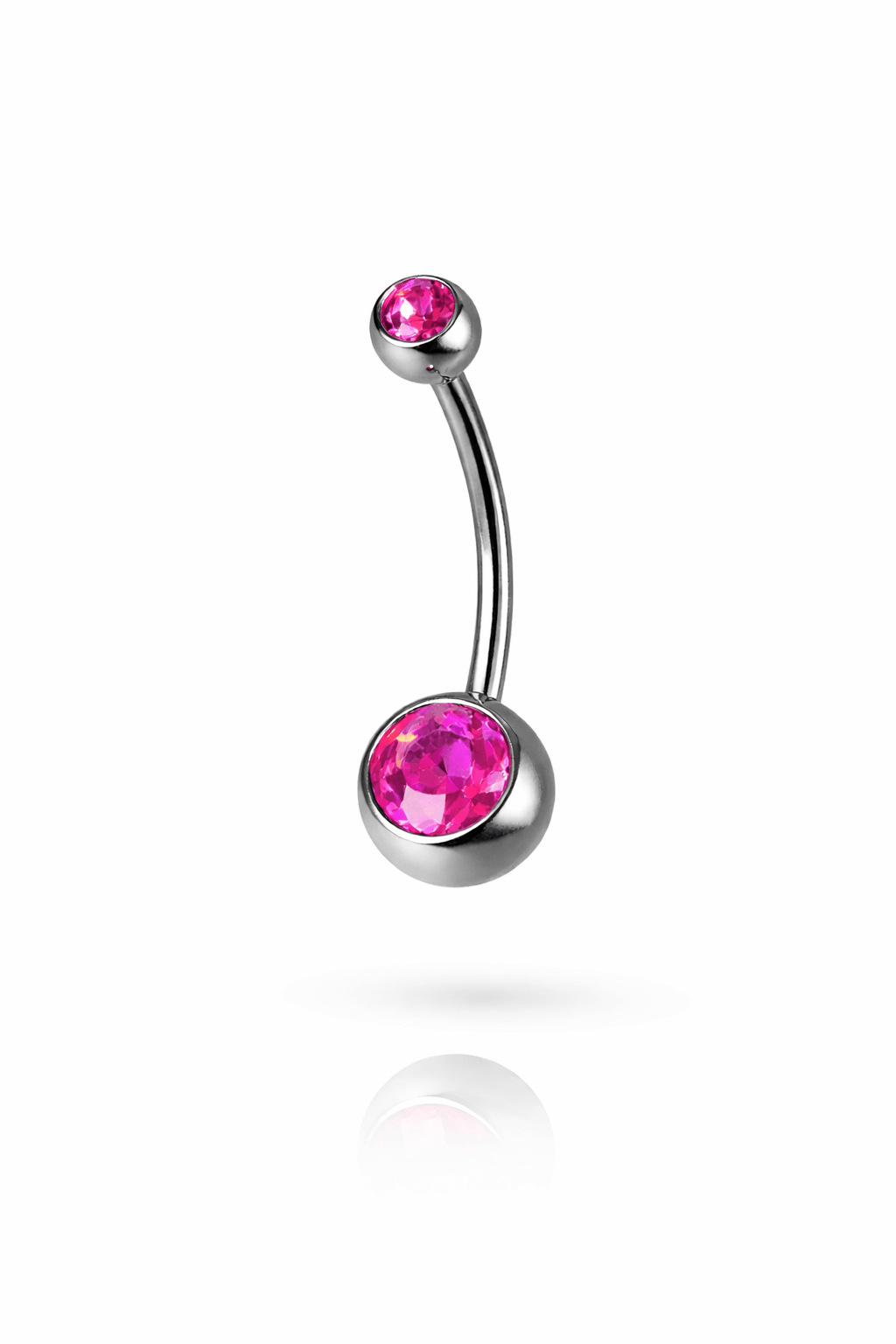 Cerrahi Çelik Tektaş Göbek Piercing