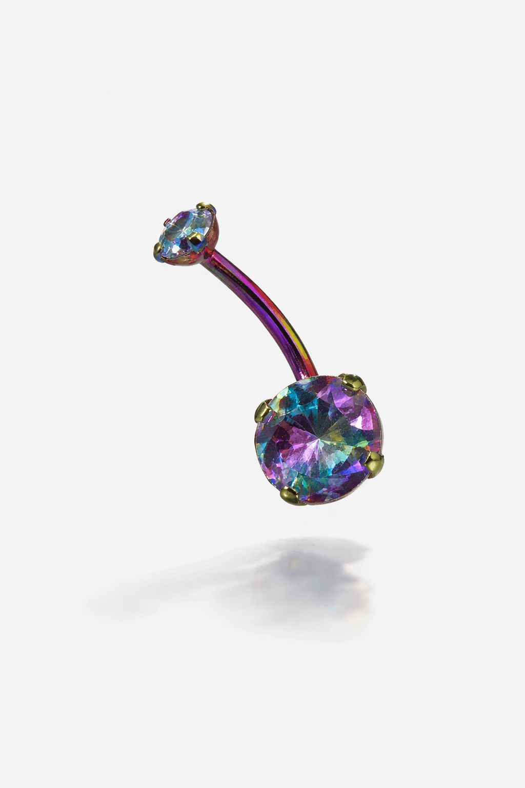 Cerrahi Çelik Tektaş Göbek Piercing