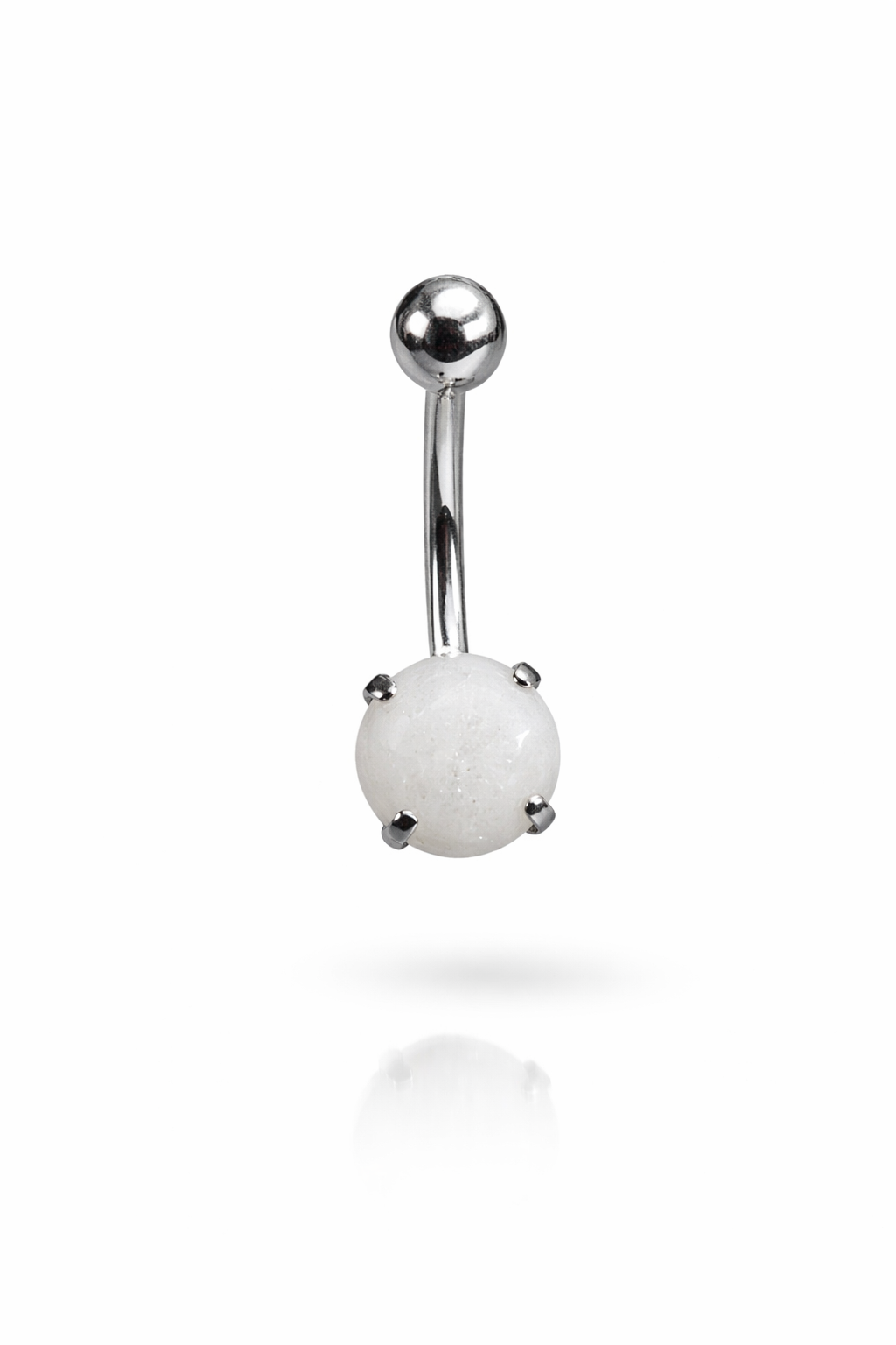 Cerrahi Çelik Tektaş Göbek Piercing