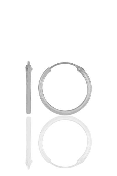 İnce Halka Küpe Çap:1,3cm ( Tek / Çift )