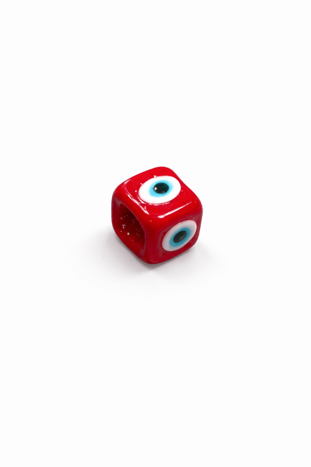 Kırmızı Gözlü Murano Cam Charm