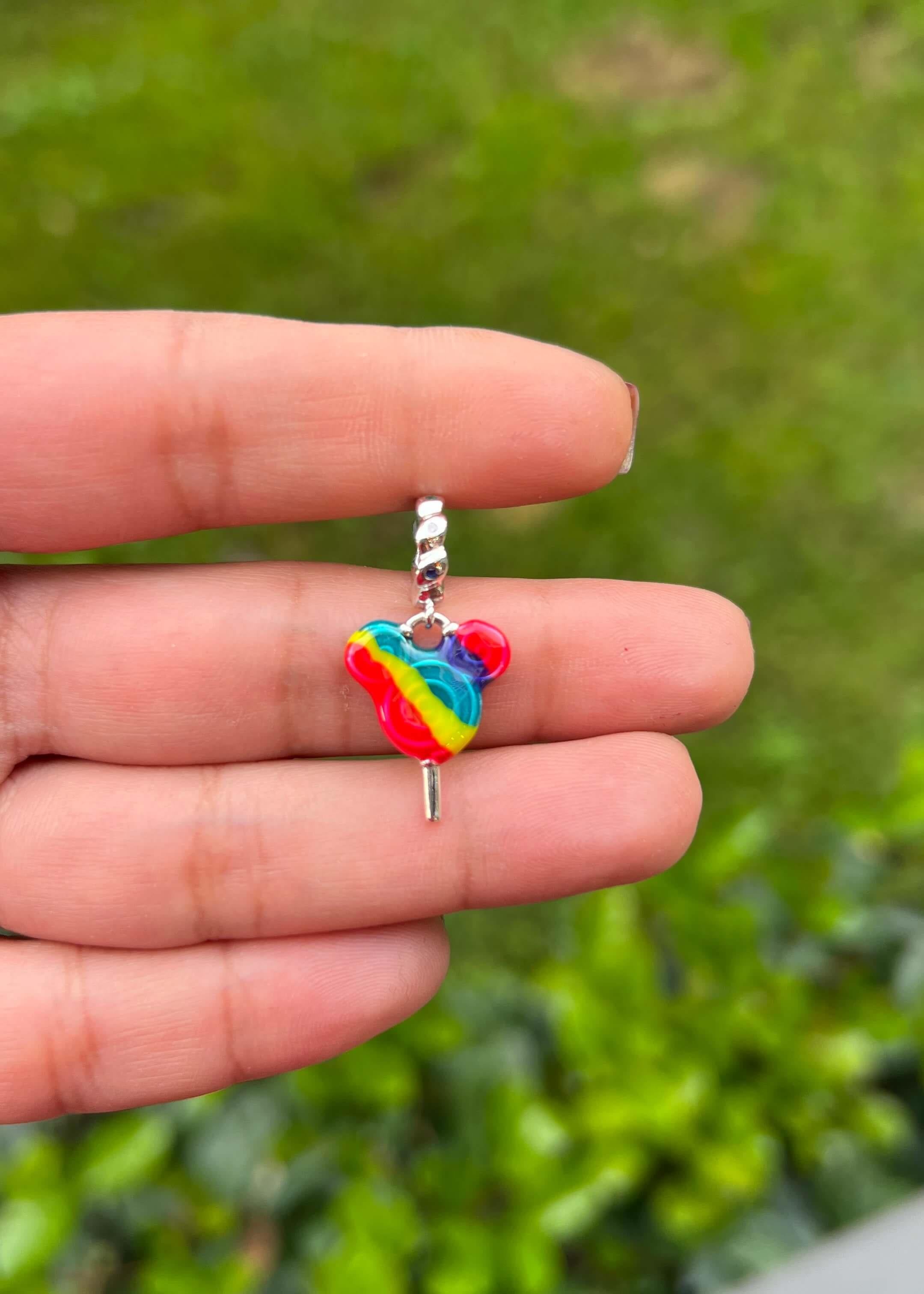 Minnie Renkli Şeker Charm