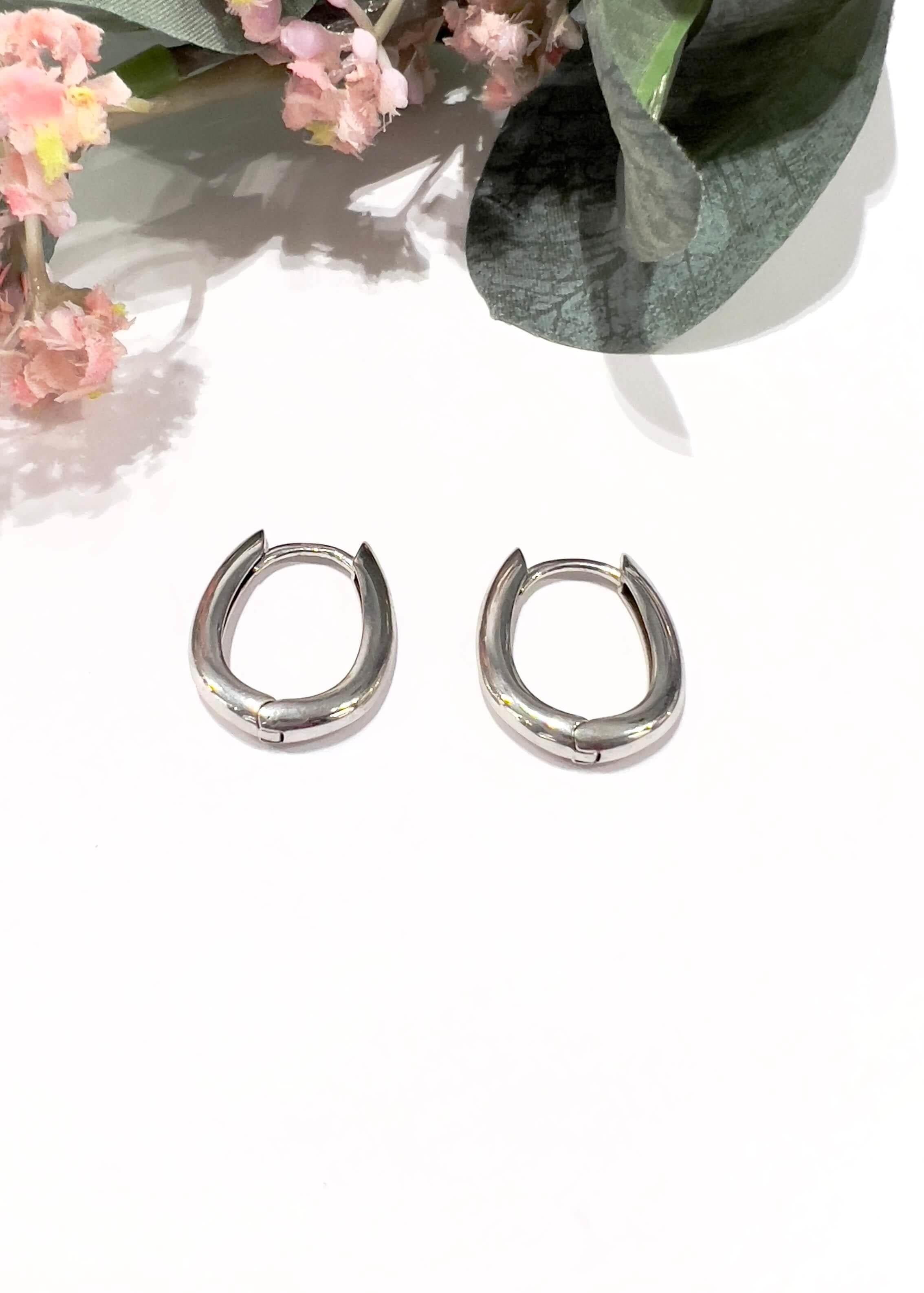Oval Küpe 2 cm