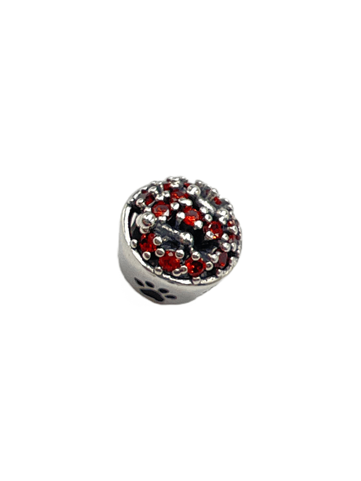Patili Kırmızı Taşlı Charm