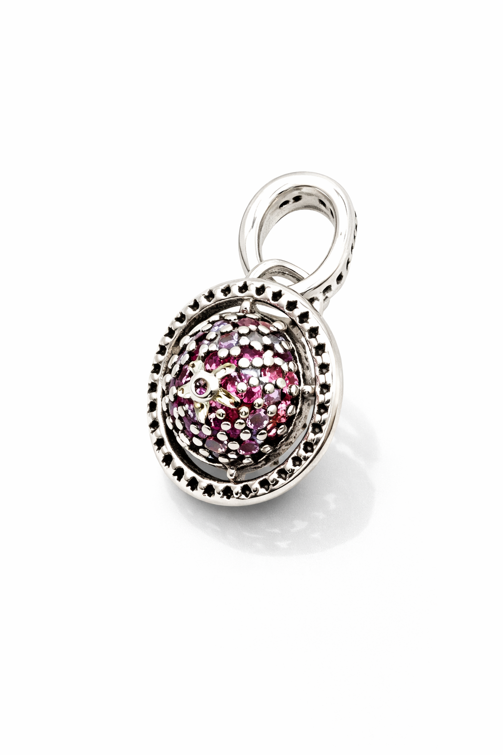 Pembe Taşlı Galaksi Charm