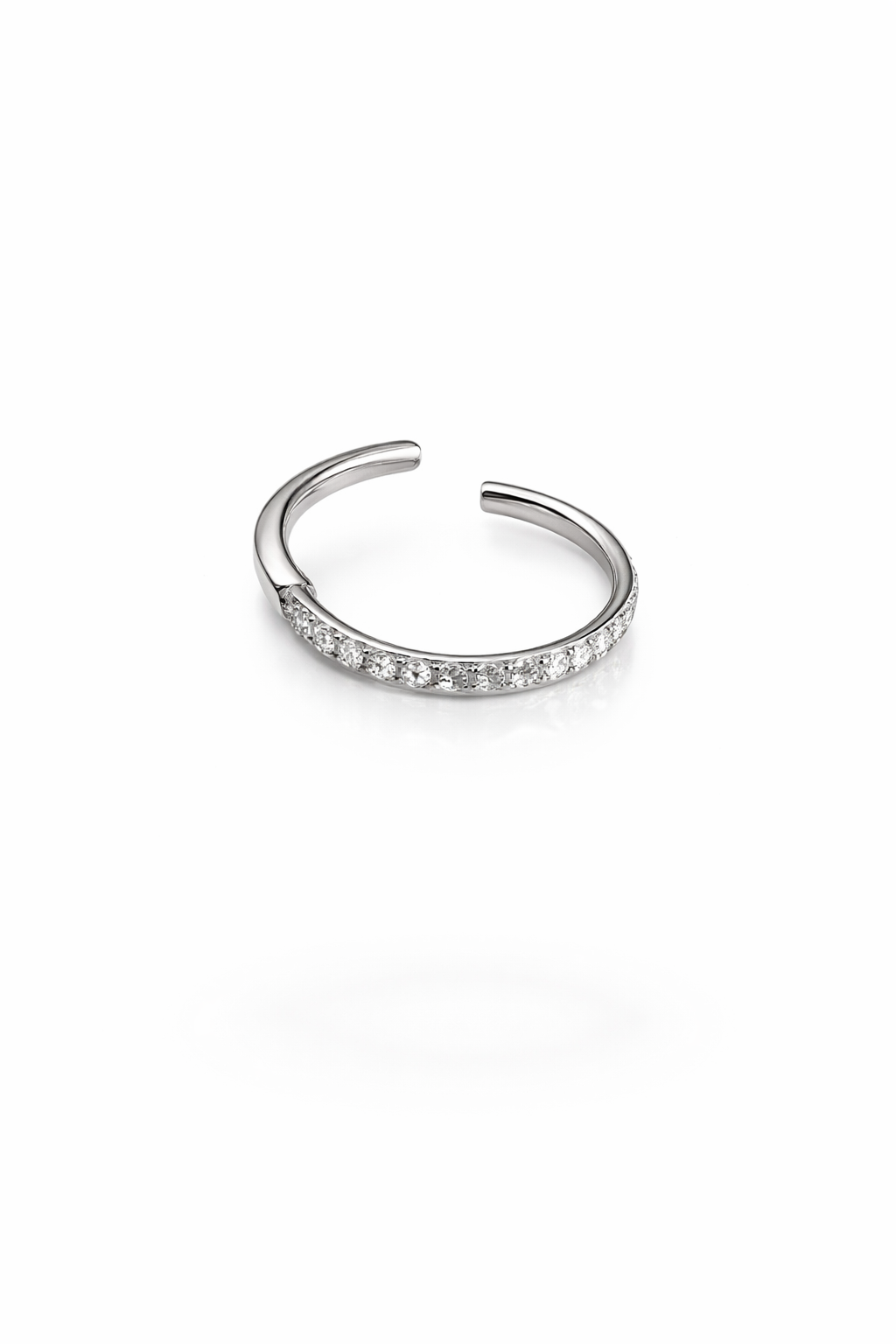 Premium Titanyum 13 mm Halka Piercing