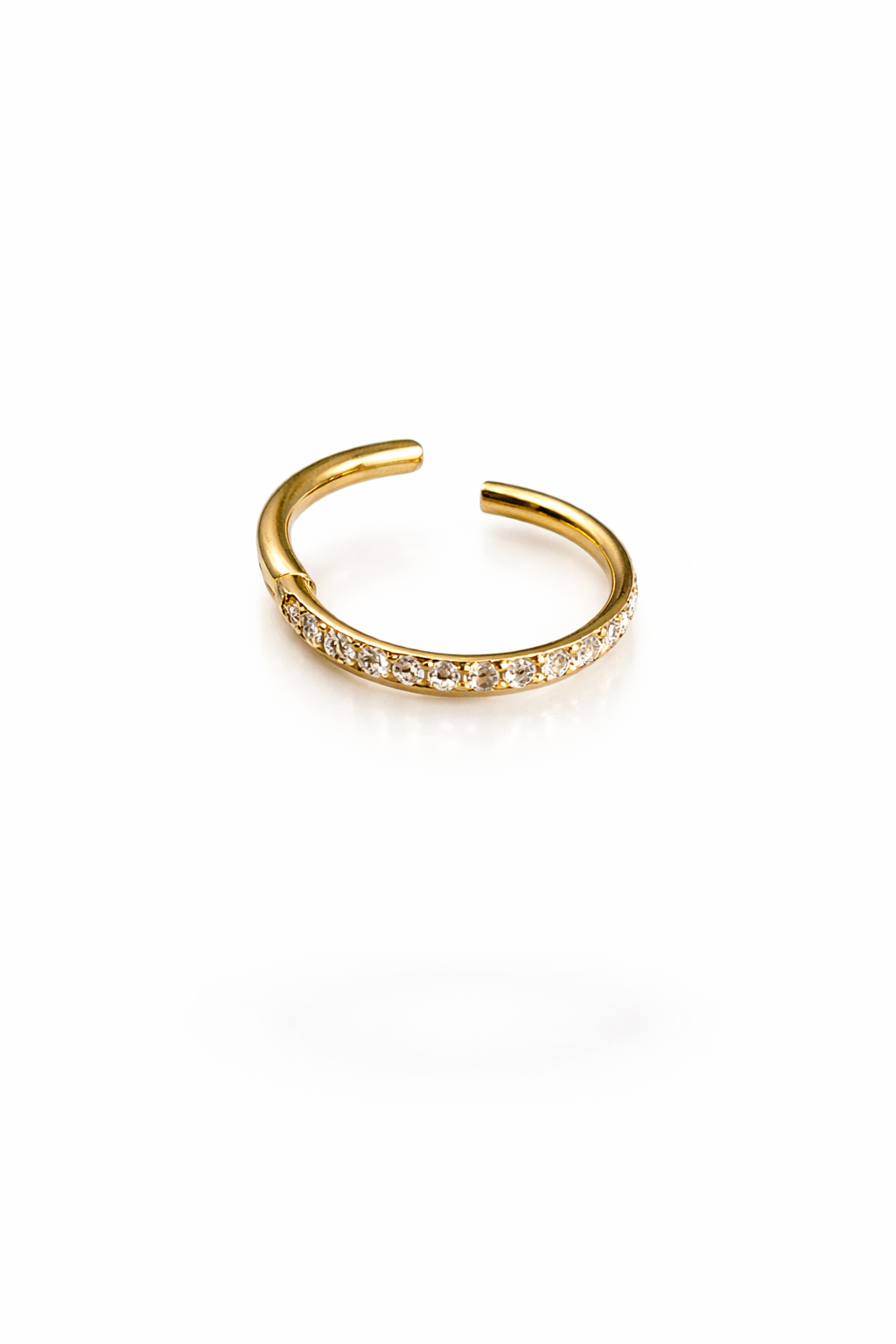 Premium Titanyum 13mm  Halka Piercing